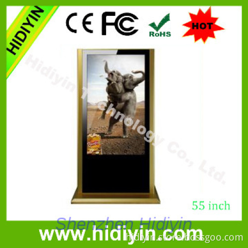 55" standing restaurant lcd advertising player